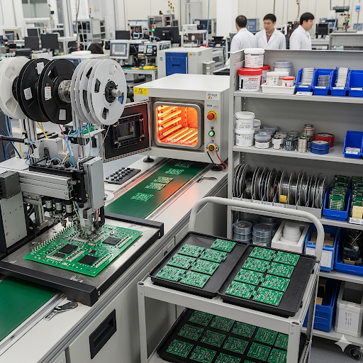 Maquinas y Consumibles para el Armado de Placas Electrónicas. Elementos y Técnicas